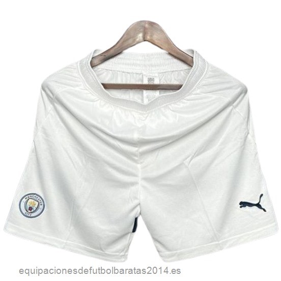 Nuevo 1ª Pantalones Manchester City 24/25 Blanco Baratas